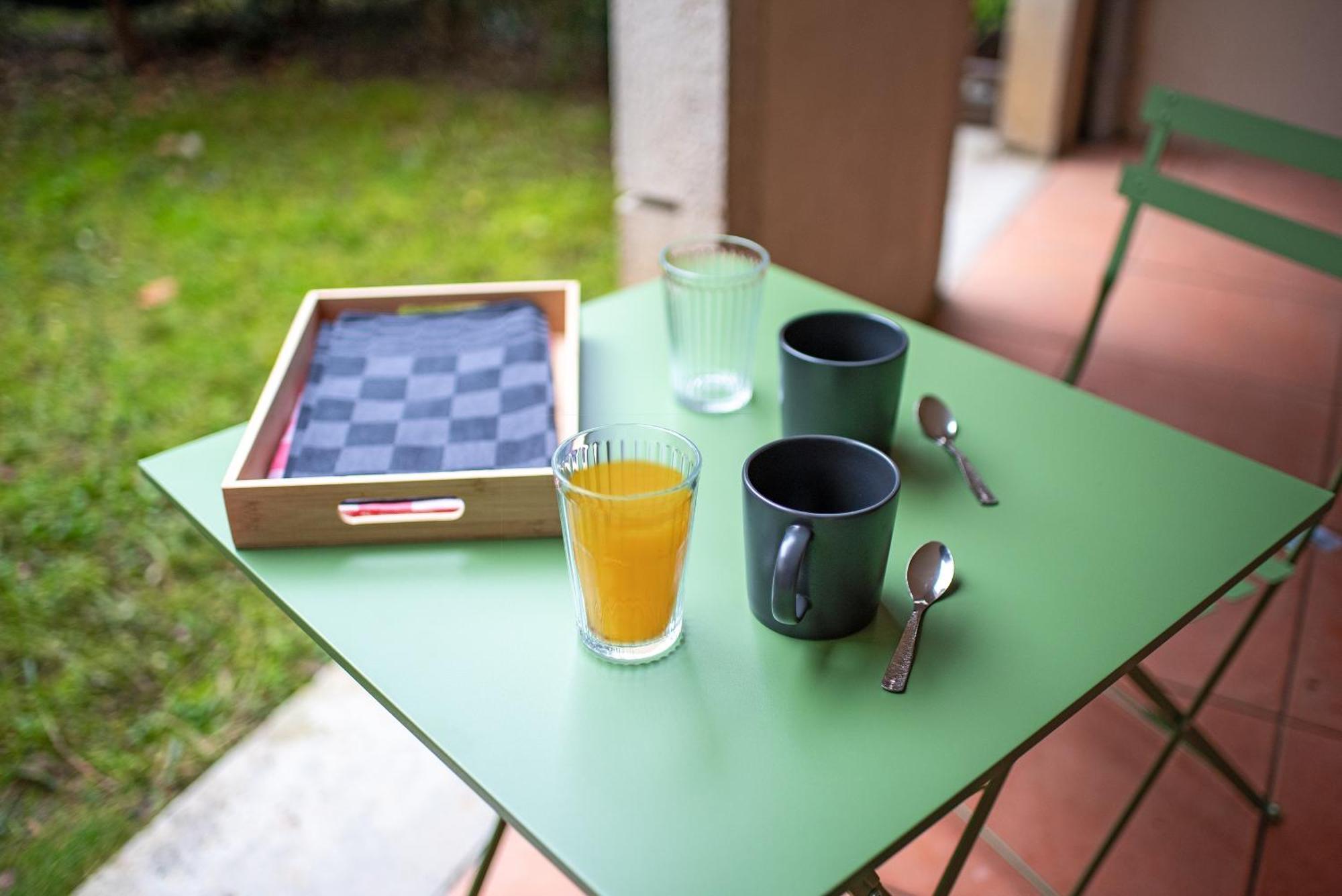 Appartement T2 Centre Avec Parking Gratuit Et Jardin