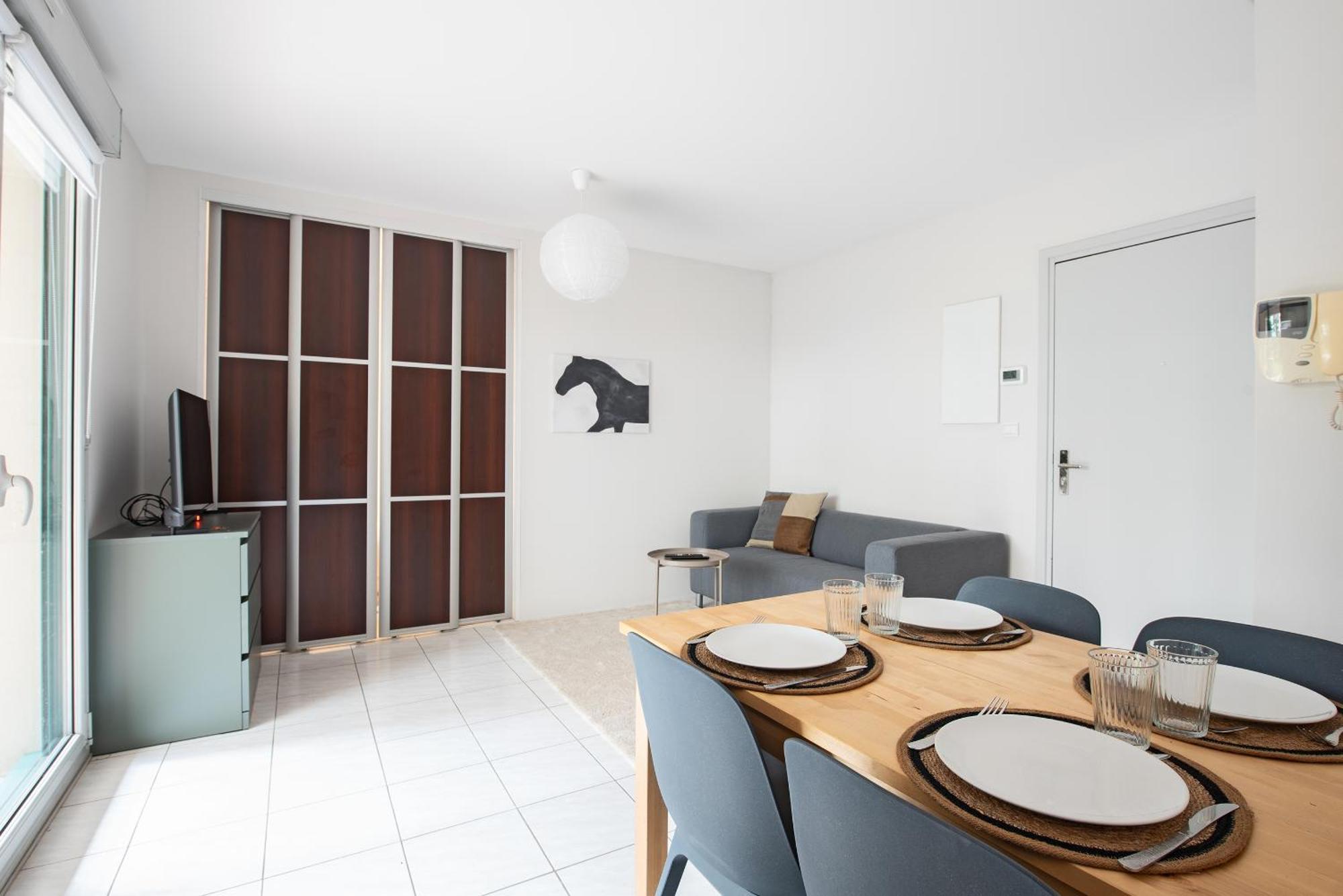 T2 Centre Avec Parking Gratuit Et Jardin Toulouse