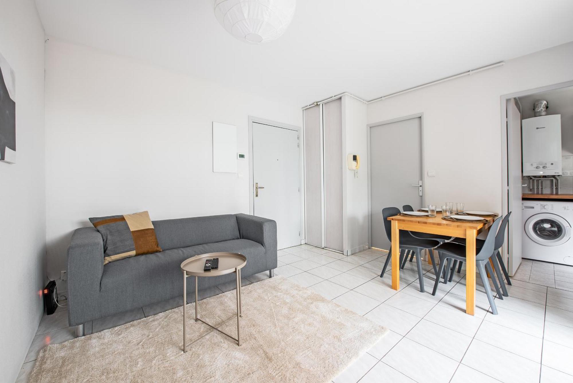 Apartment T2 Centre Avec Parking Gratuit Et Jardin Toulouse